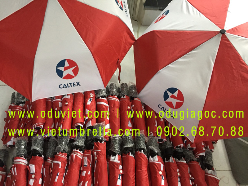 xưởng sản xuất ô dù cầm tay in logo quảng cáo